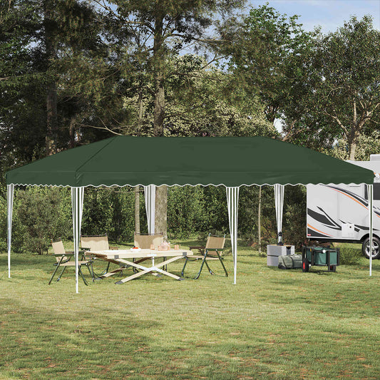 Tenda per feste a pop-up 575 x 290 x 245 cm Verde | homemem39