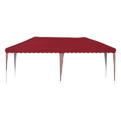 Tenda per feste a pop-up 575 x 290 x 245 cm Borgogna | homemem39