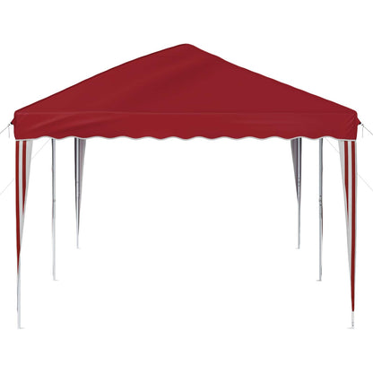 Tenda per feste a pop-up 575 x 290 x 245 cm Borgogna | homemem39
