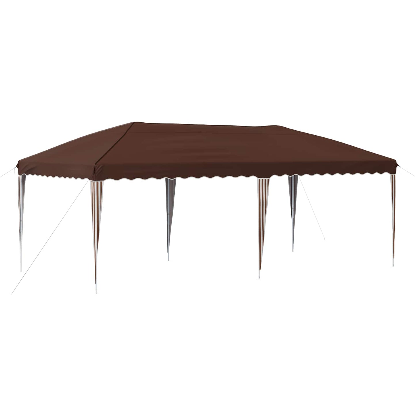 Tenda per feste a pop-up 575 x 290 x 245 cm Marrone