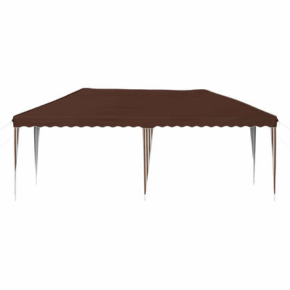 Tenda per feste a pop-up 575 x 290 x 245 cm Marrone | homemem39