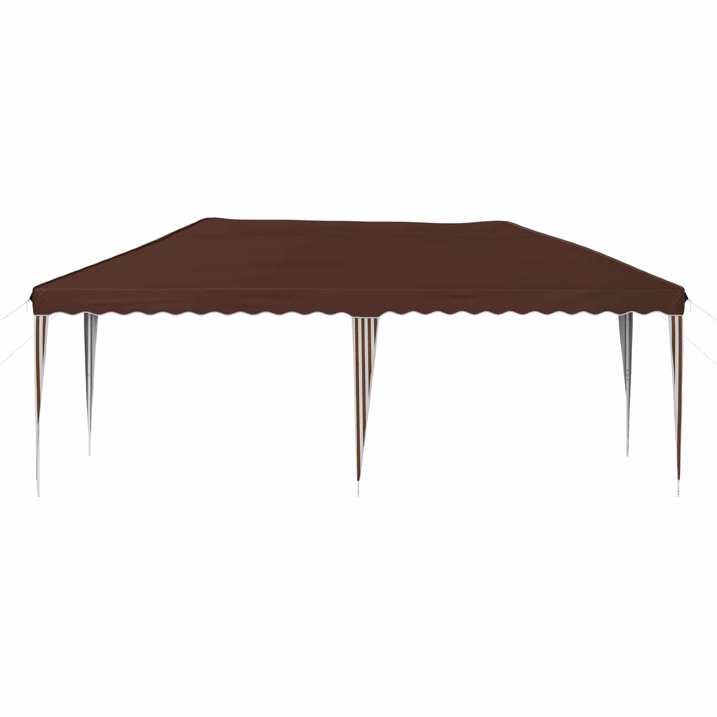 Tenda per feste a pop-up 575 x 290 x 245 cm Marrone