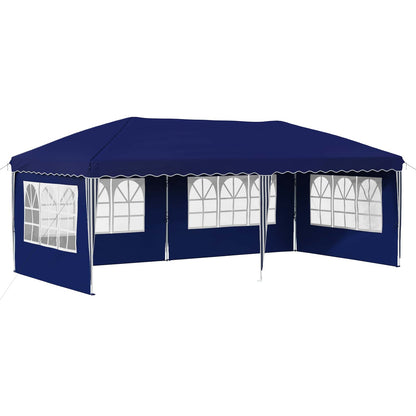 Tenda per feste a pop-up 575 x 289 x 245 cm Blu | homemem39