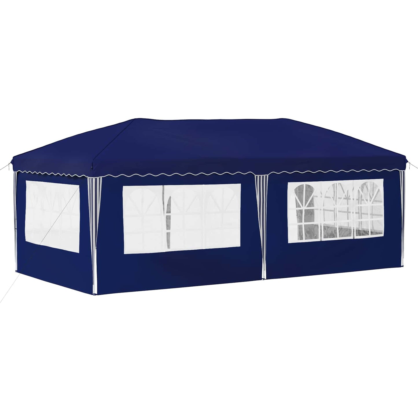 Tenda per feste a pop-up 575 x 289 x 245 cm Blu | homemem39
