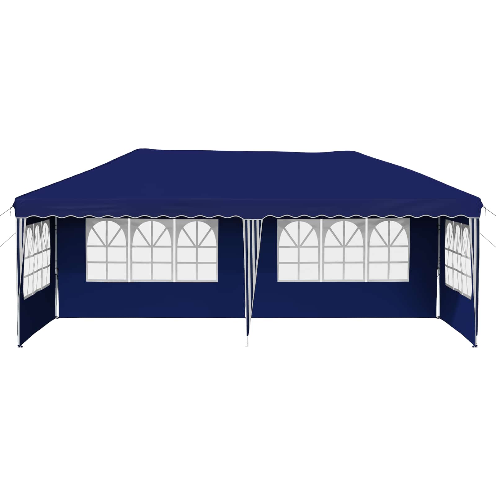 Tenda per feste a pop-up 575 x 289 x 245 cm Blu | homemem39