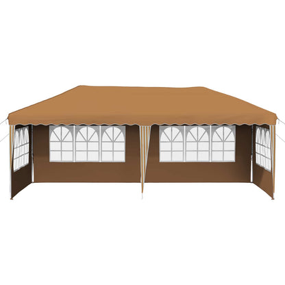 Tenda per feste a pop-up 575 x 289 x 245 cm Beige | homemem39