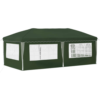 Tenda per feste a pop-up 575 x 289 x 245 cm Verde