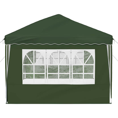 Tenda per feste a pop-up 575 x 289 x 245 cm Verde