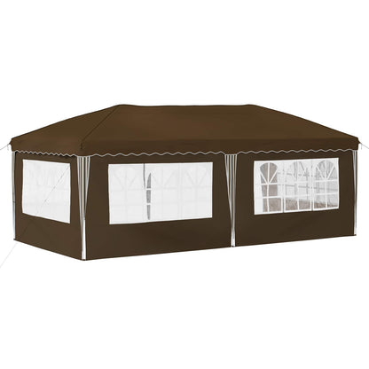 Tenda per feste a pop-up 575 x 289 x 245 cm Tortora | homemem39