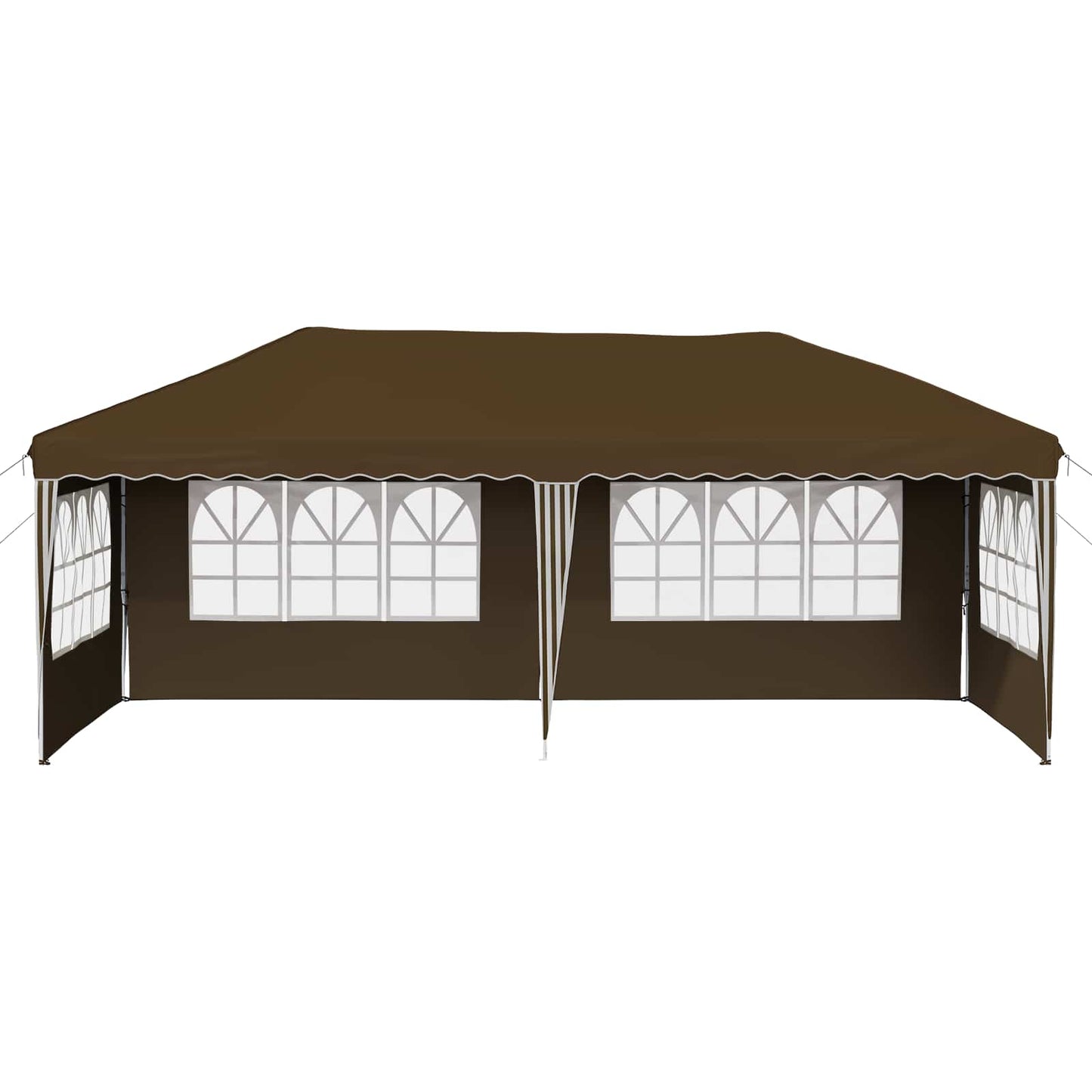 Tenda per feste a pop-up 575 x 289 x 245 cm Tortora | homemem39