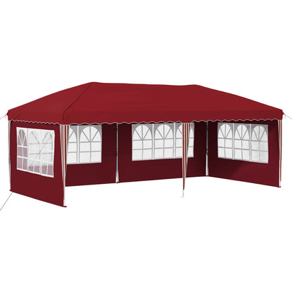 Tenda per feste a pop-up 575 x 289 x 245 cm Borgogna | homemem39