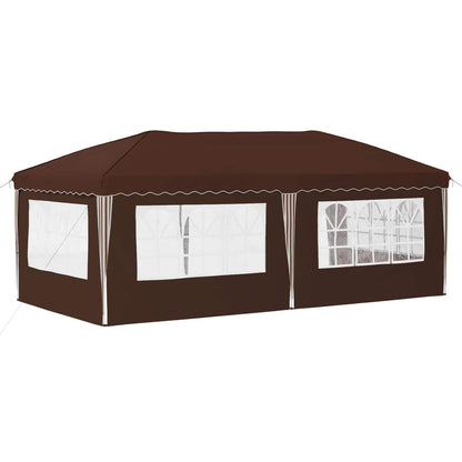 Tenda per feste a pop-up 575 x 289 x 245 cm Marrone | homemem39
