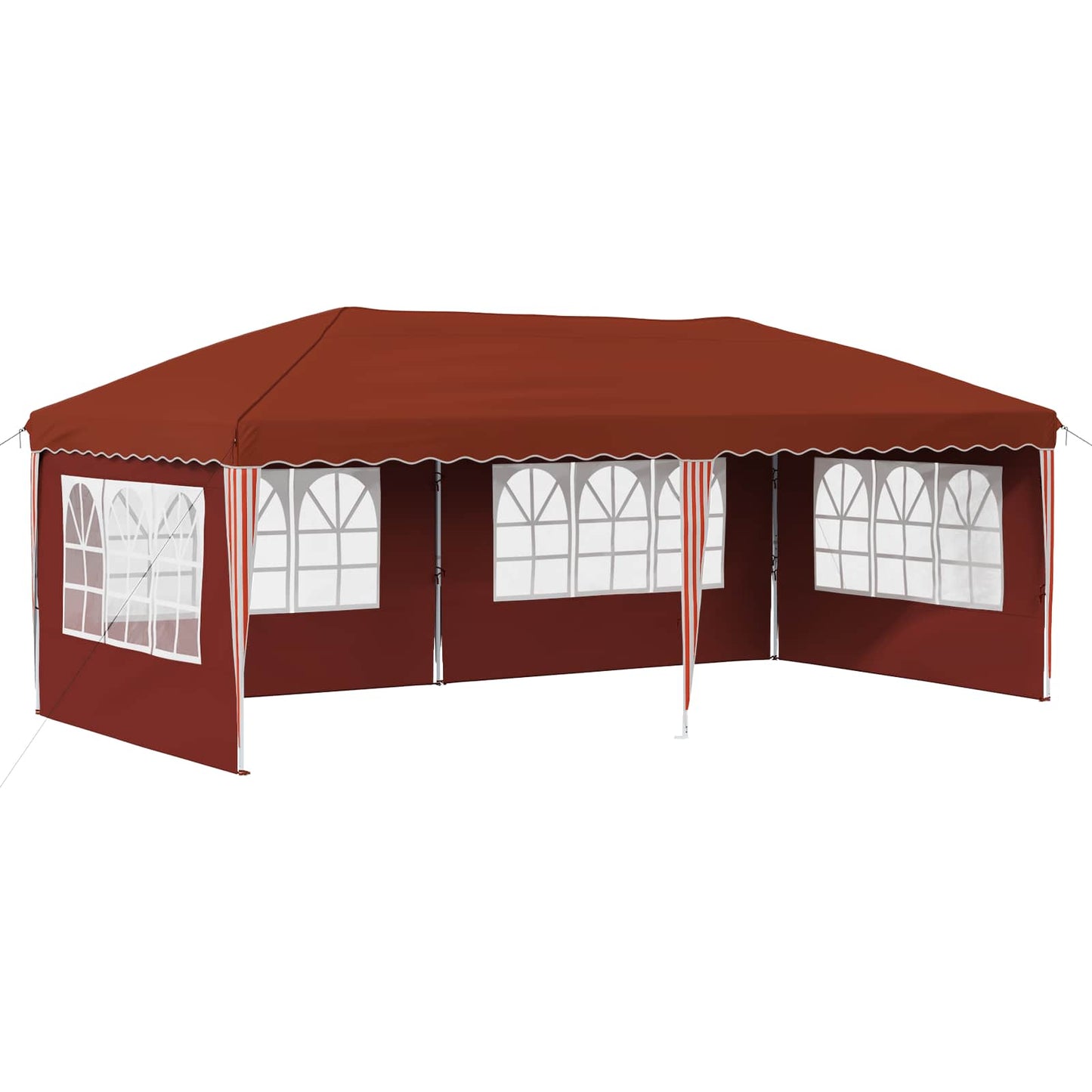 Tenda per feste a pop-up 575 x 289 x 245 cm Terracotta