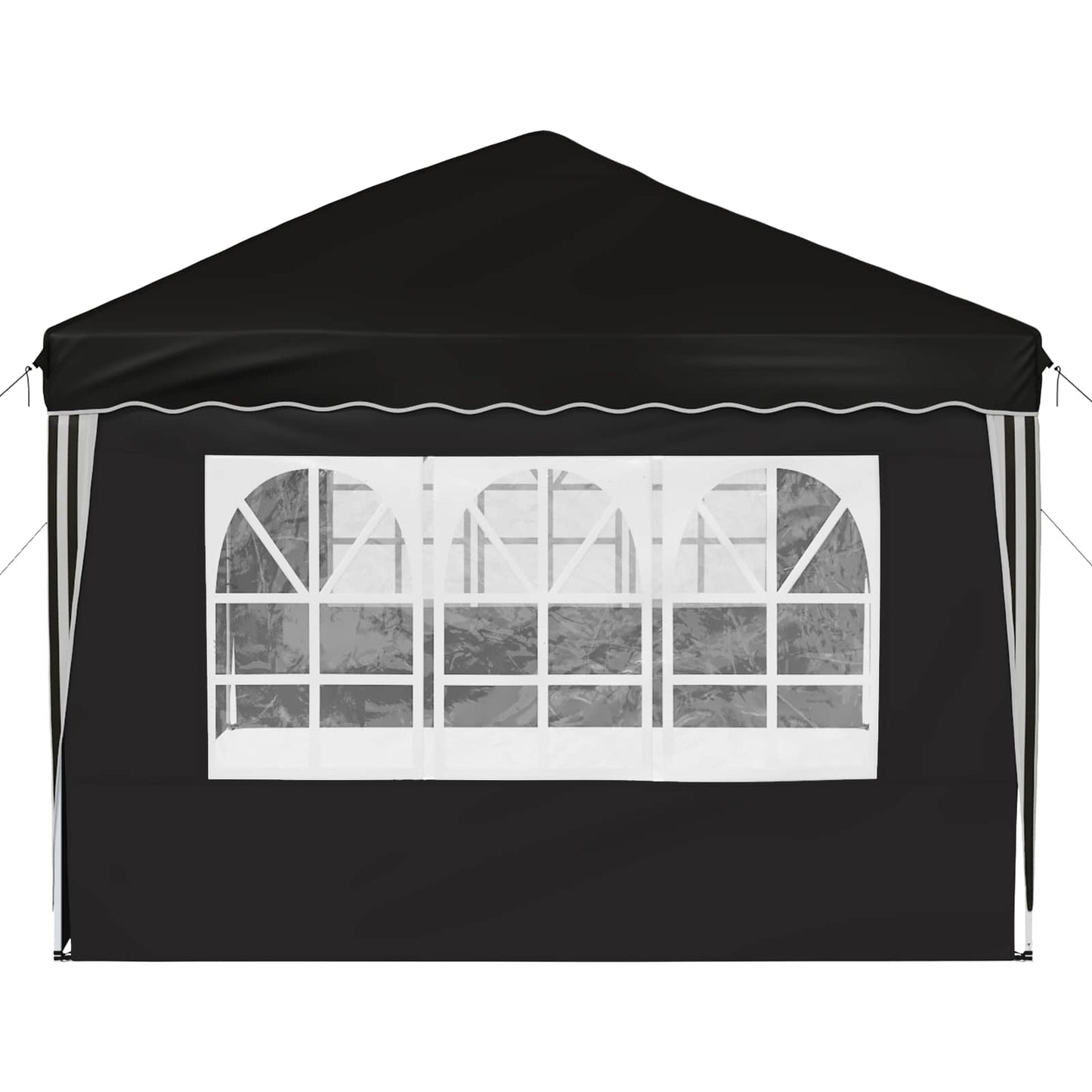 Tenda per feste a pop-up 575 x 289 x 245 cm Nero | homemem39