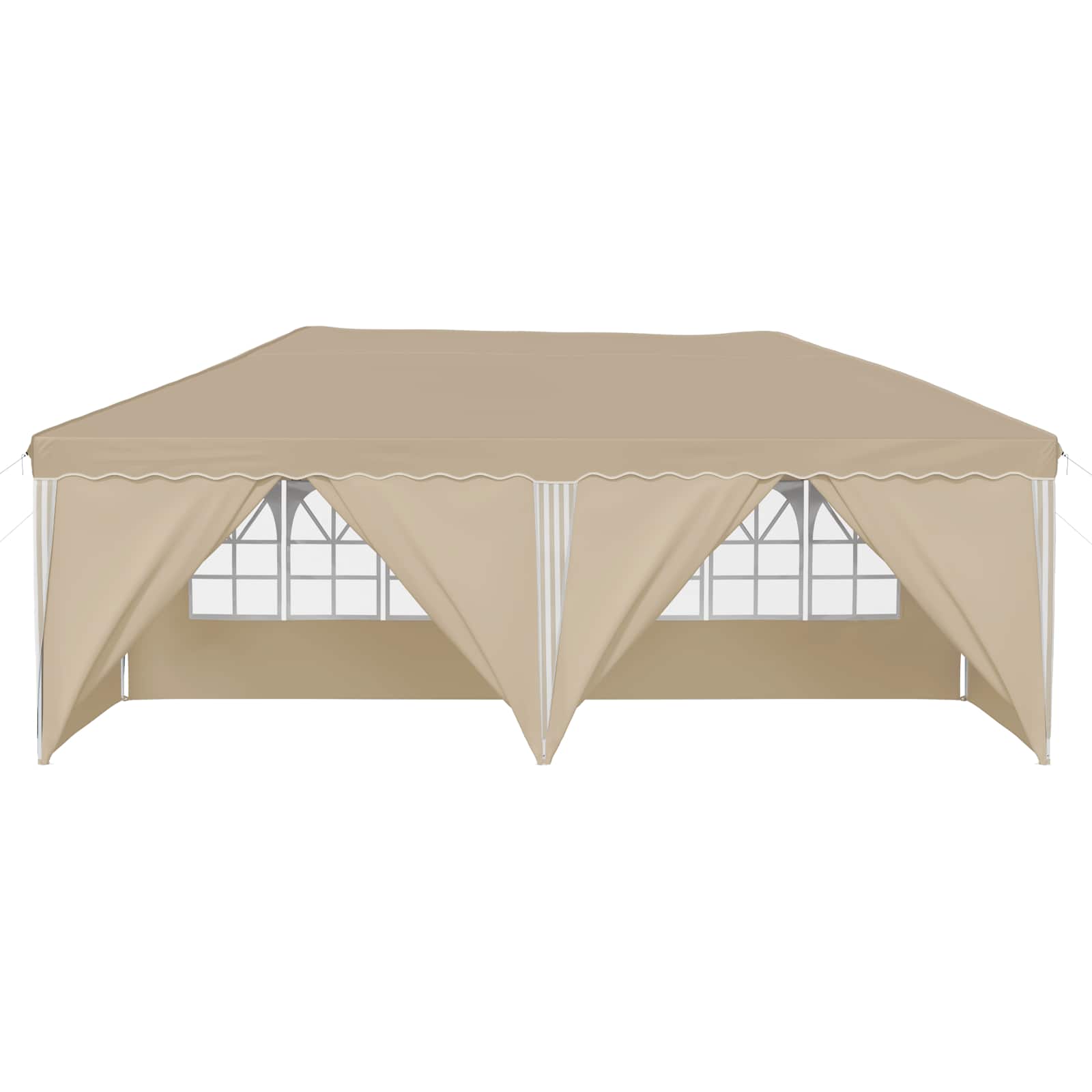 Tenda per feste a pop-up 575 x 288 x 245 cm Crema | homemem39
