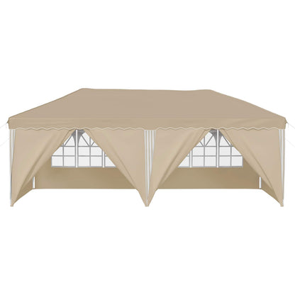 Tenda per feste a pop-up 575 x 288 x 245 cm Crema | homemem39