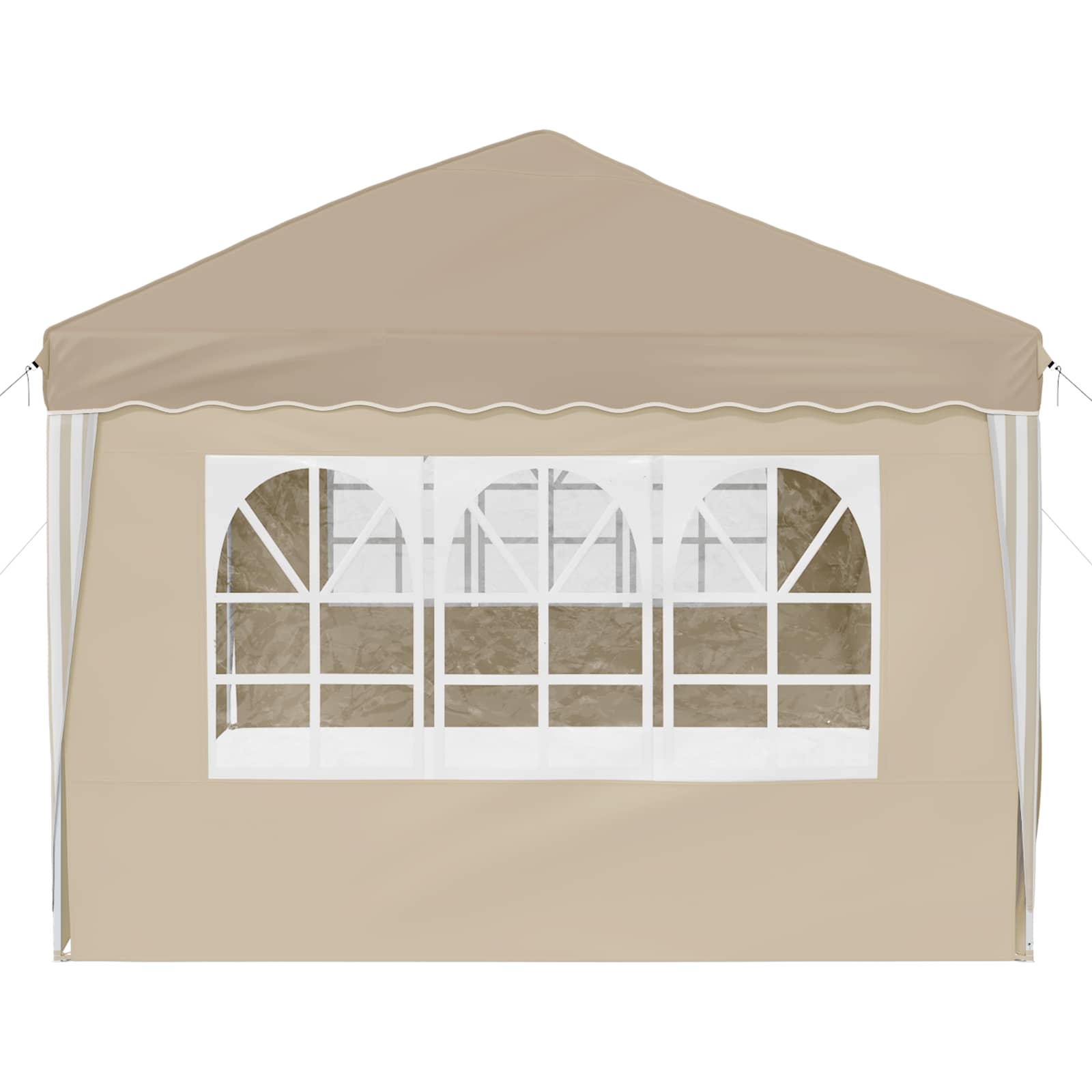 Tenda per feste a pop-up 575 x 288 x 245 cm Crema | homemem39