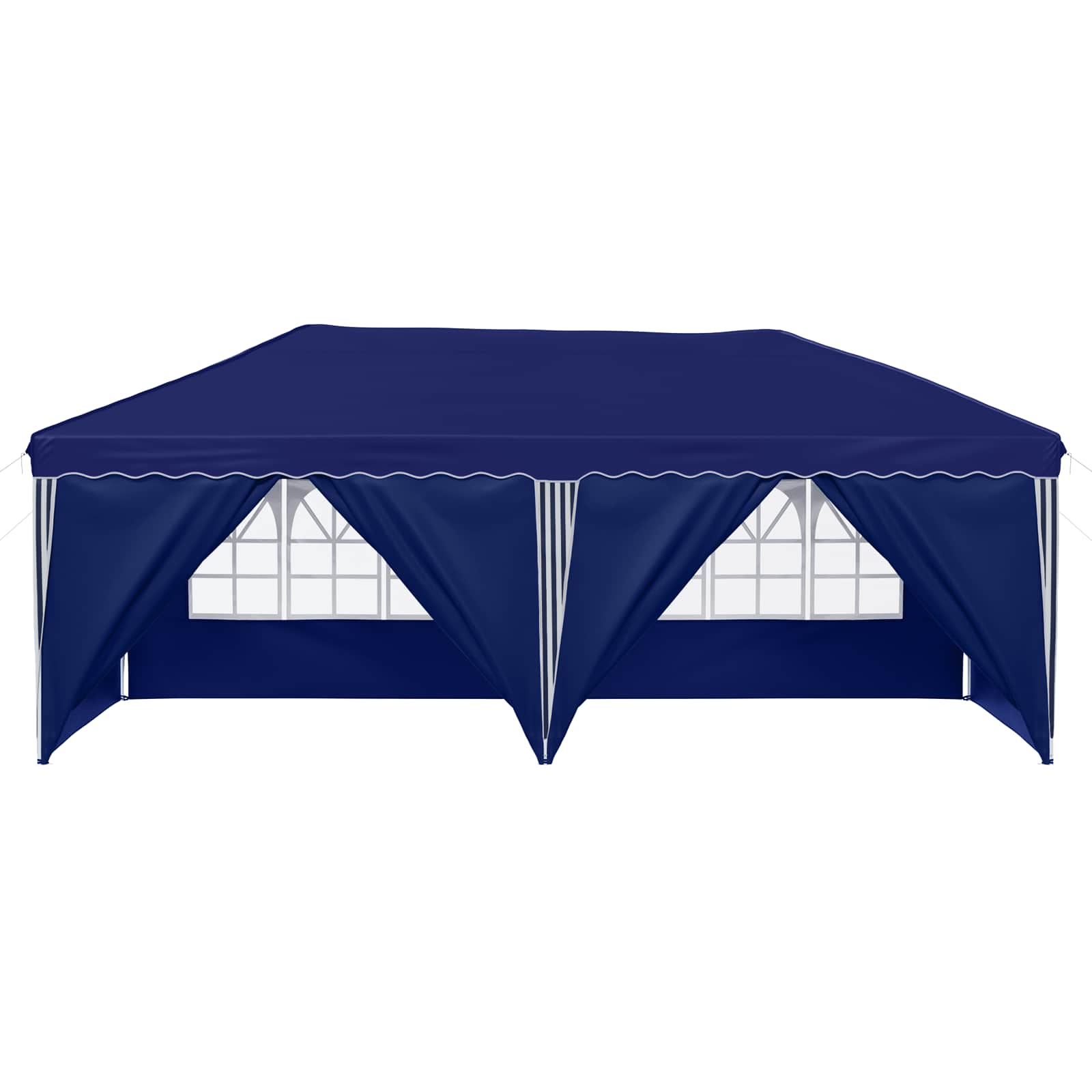 Tenda per feste a pop-up 575 x 288 x 245 cm Blu | homemem39
