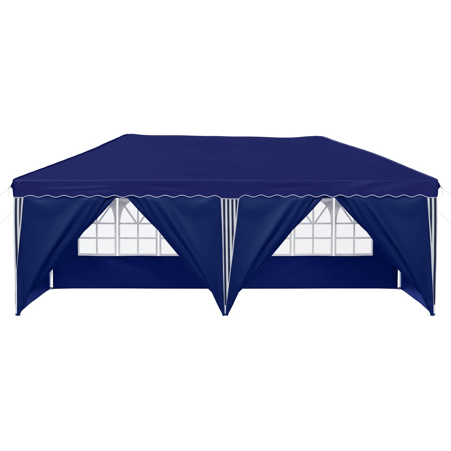 Tenda per feste a pop-up 575 x 288 x 245 cm Blu