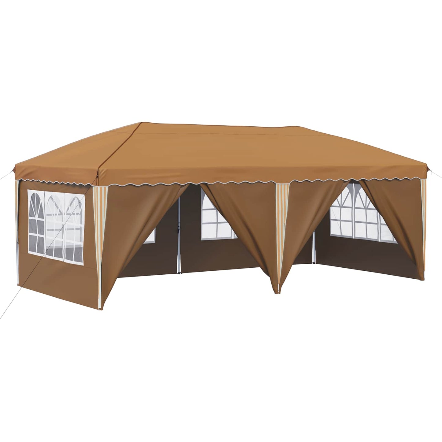 Tenda per feste a pop-up 575 x 288 x 245 cm Beige | homemem39