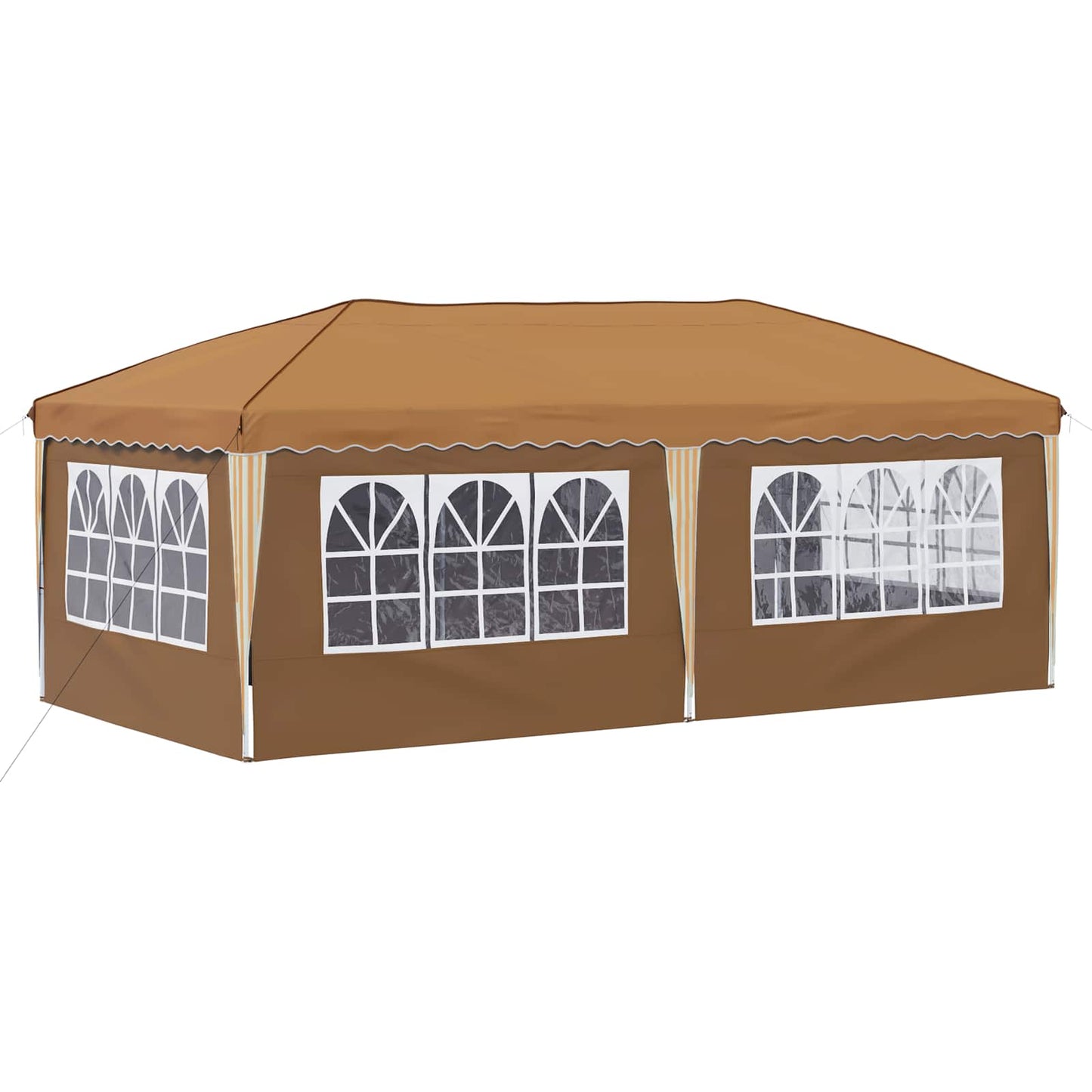 Tenda per feste a pop-up 575 x 288 x 245 cm Beige | homemem39