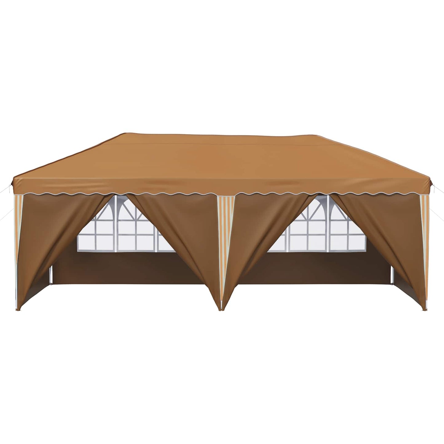 Tenda per feste a pop-up 575 x 288 x 245 cm Beige | homemem39