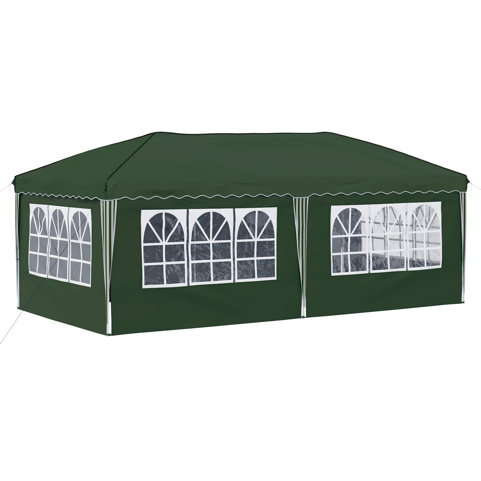 Tenda per feste a pop-up 575 x 288 x 245 cm Verde | homemem39