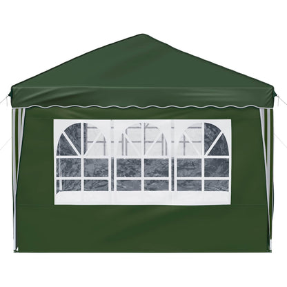 Tenda per feste a pop-up 575 x 288 x 245 cm Verde