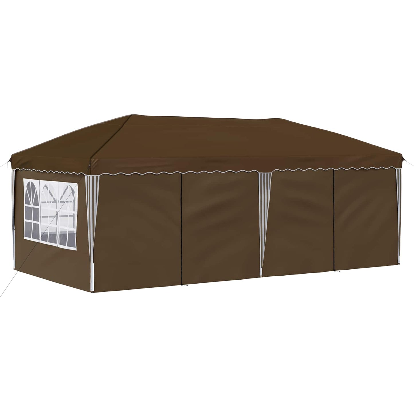 Tenda per feste a pop-up 575 x 288 x 245 cm Tortora | homemem39