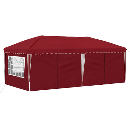 Tenda per feste a pop-up 575 x 288 x 245 cm Borgogna | homemem39