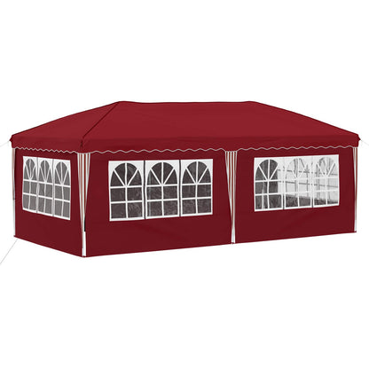 Tenda per feste a pop-up 575 x 288 x 245 cm Borgogna