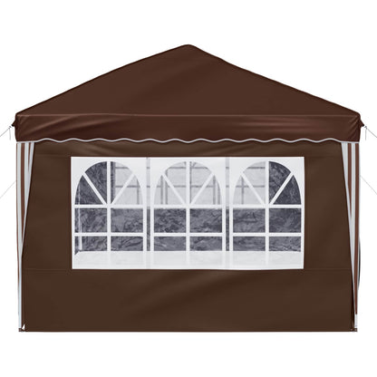 Tenda per feste a pop-up 575 x 288 x 245 cm Marrone | homemem39