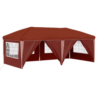 Tenda per feste a pop-up 575 x 288 x 245 cm Terracotta | homemem39