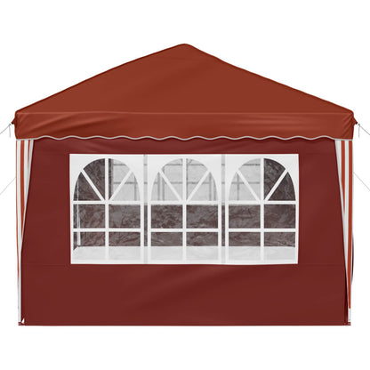 Tenda per feste a pop-up 575 x 288 x 245 cm Terracotta