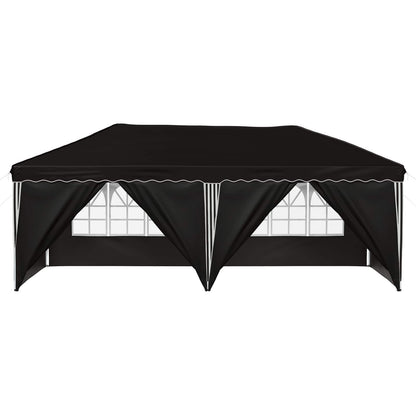 Tenda per feste a pop-up 575 x 288 x 245 cm Nero