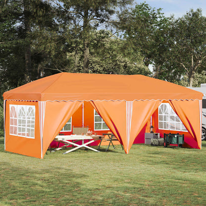 Tenda per feste a pop-up 575 x 288 x 245 cm Arancione | homemem39