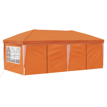 Tenda per feste a pop-up 575 x 288 x 245 cm Arancione | homemem39