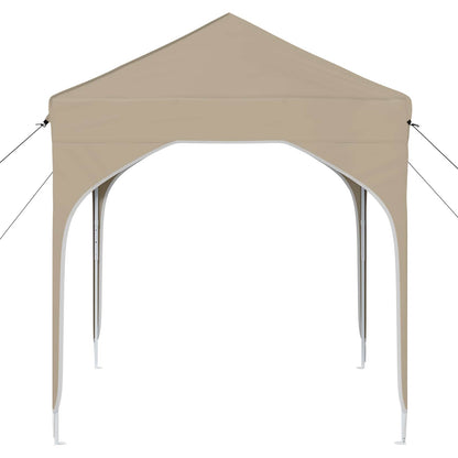 Tenda per feste a pop-up 194 x 194 x 245 cm Crema