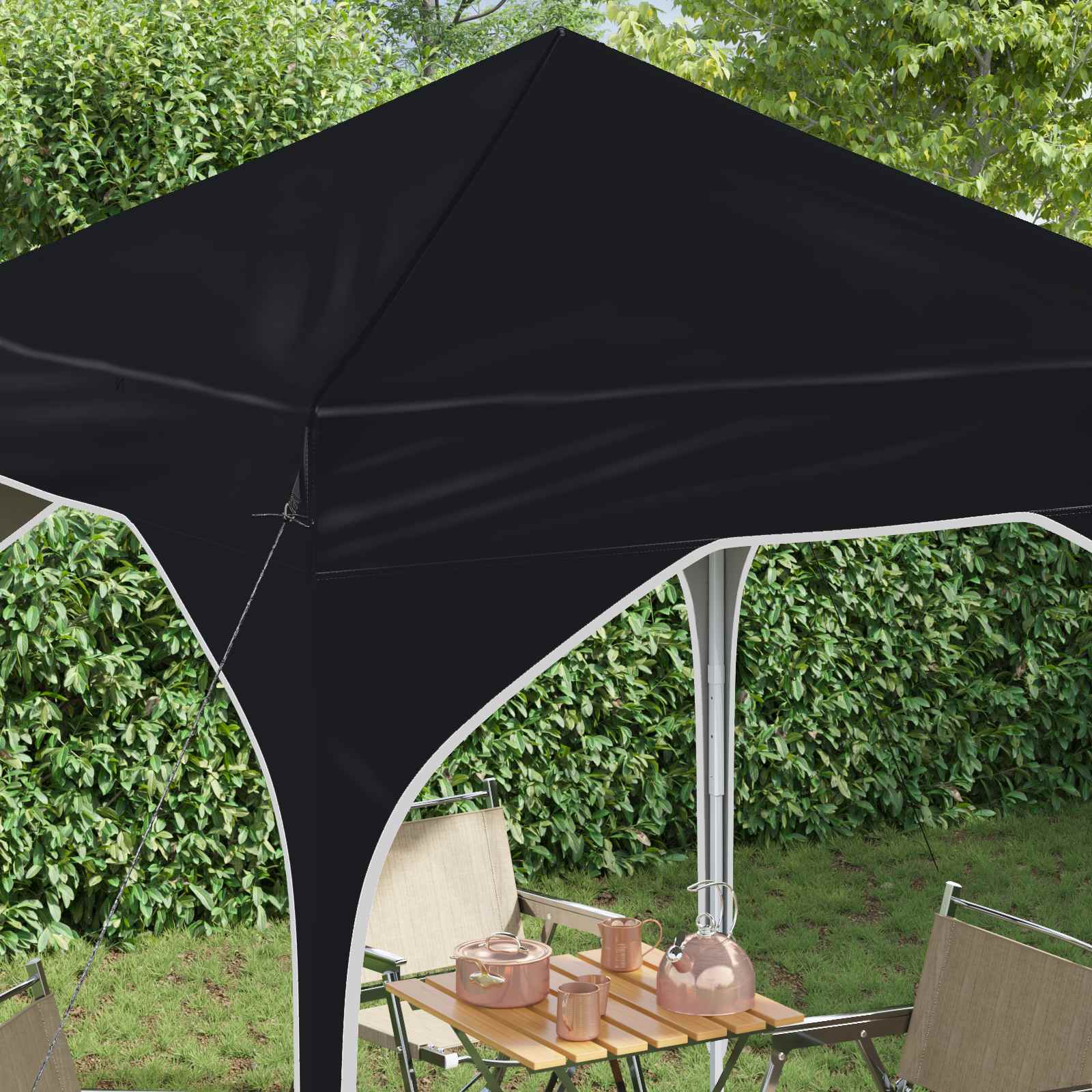 Tenda per feste a pop-up 194 x 194 x 245 cm Antracite | homemem39