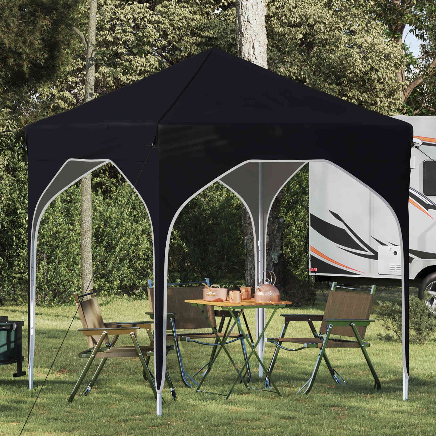 Tenda per feste a pop-up 194 x 194 x 245 cm Antracite | homemem39