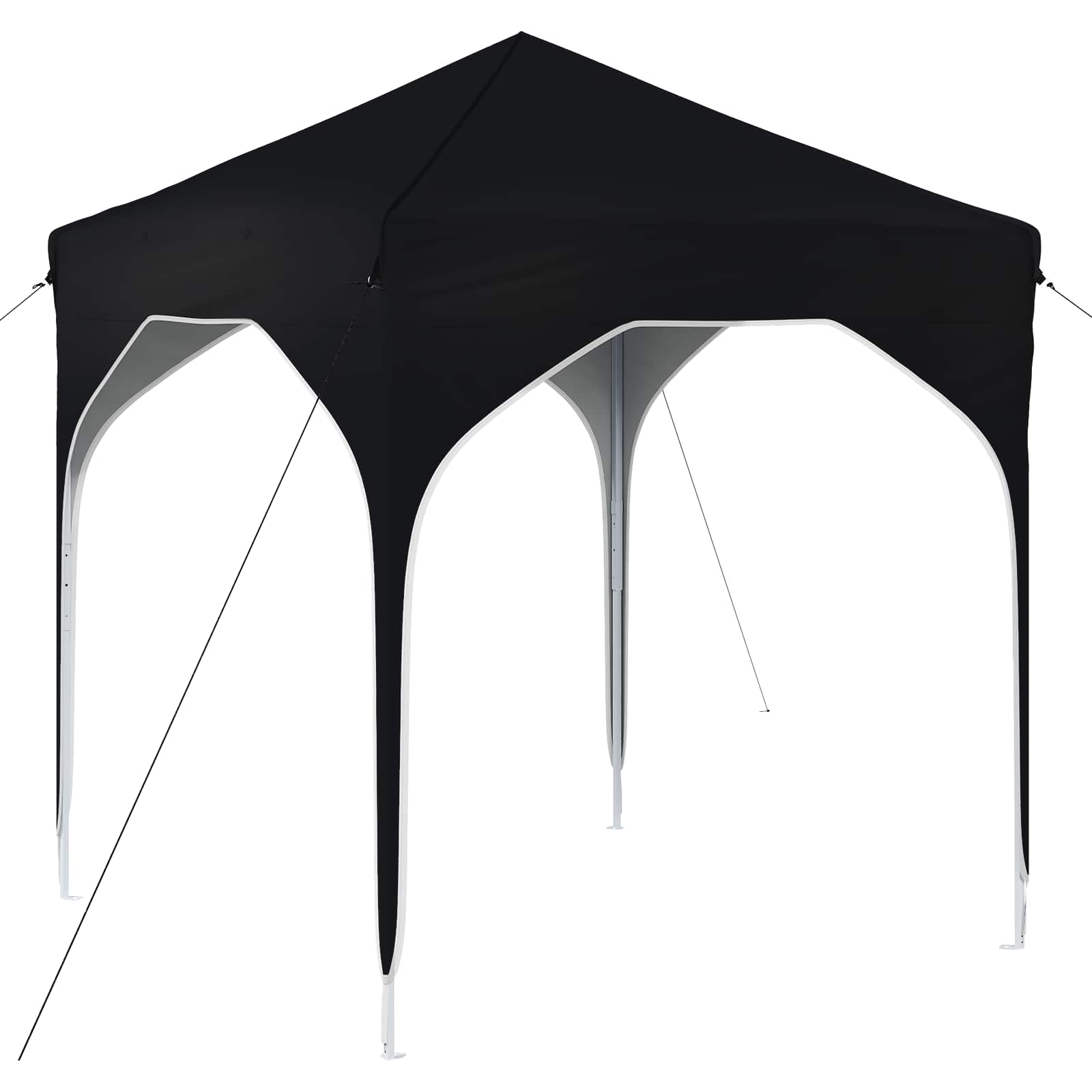 Tenda per feste a pop-up 194 x 194 x 245 cm Antracite | homemem39