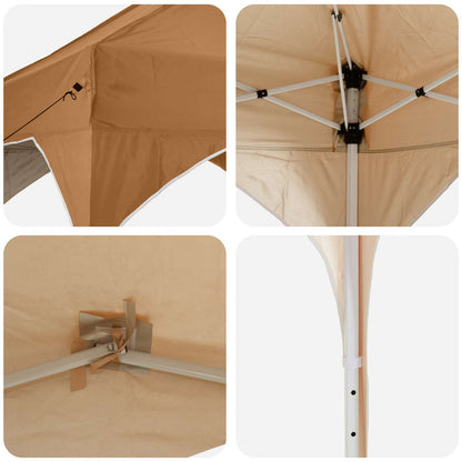 Tenda per feste a pop-up 194 x 194 x 245 cm Beige | homemem39