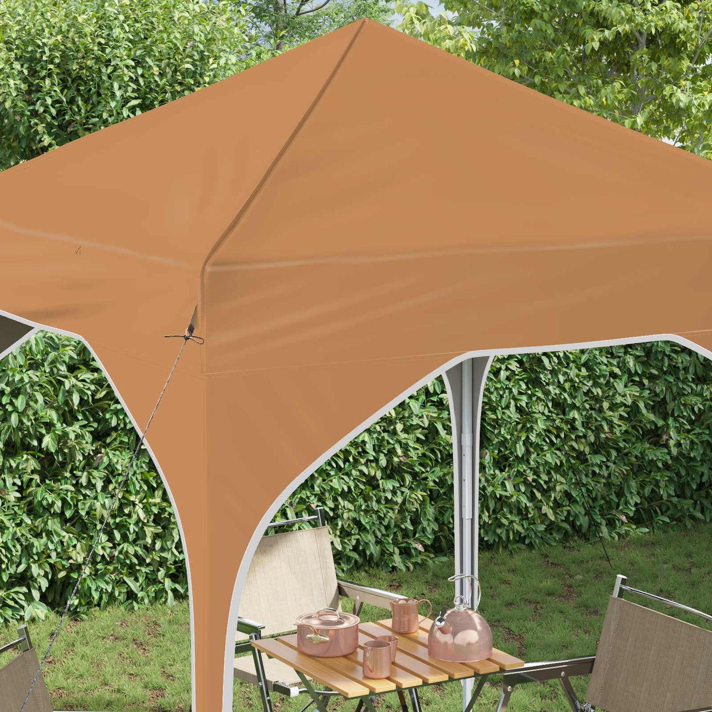 Tenda per feste a pop-up 194 x 194 x 245 cm Beige | homemem39