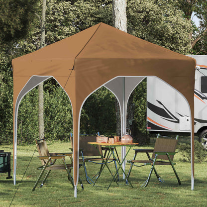 Tenda per feste a pop-up 194 x 194 x 245 cm Beige | homemem39
