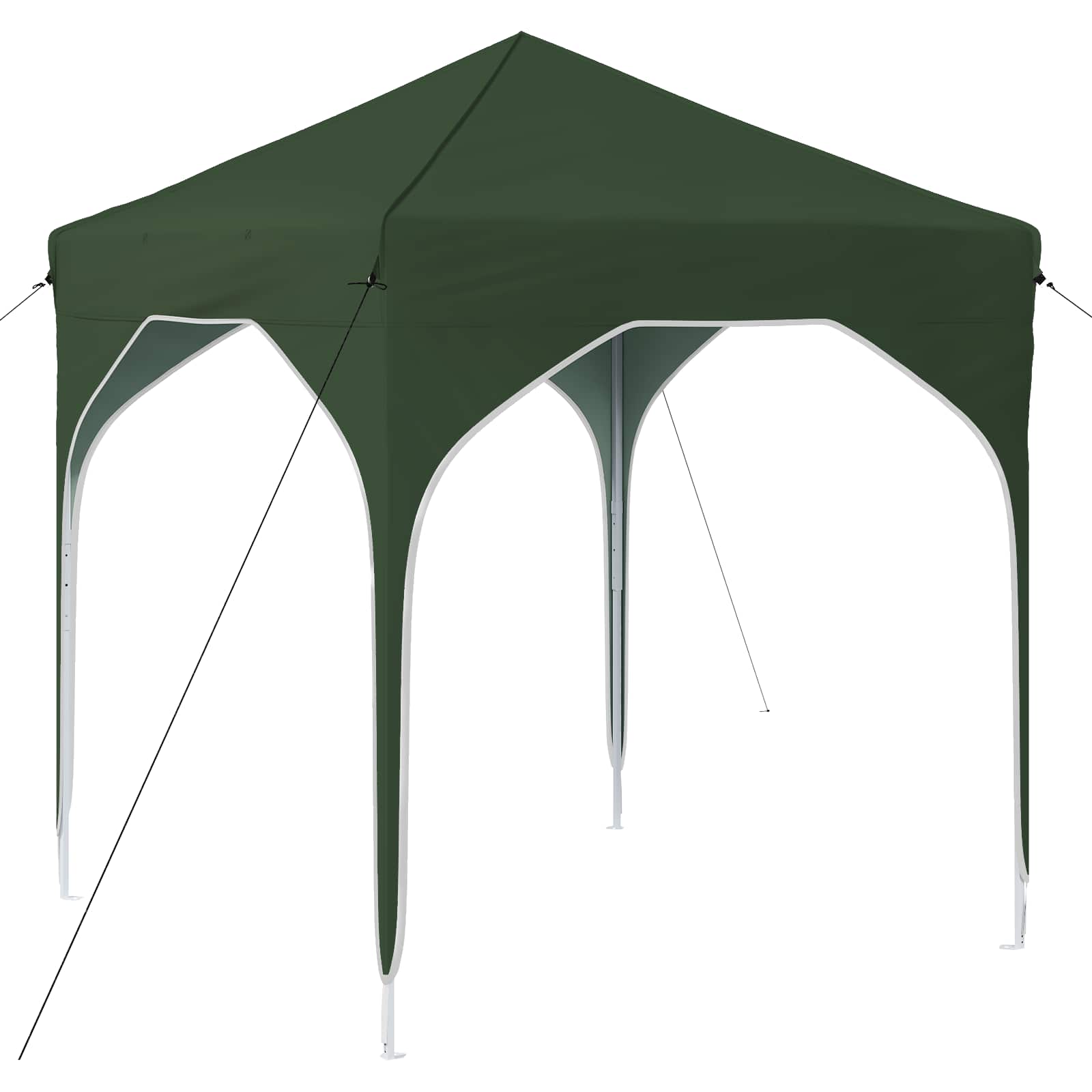 Tenda per feste a pop-up 194 x 194 x 245 cm Verde | homemem39