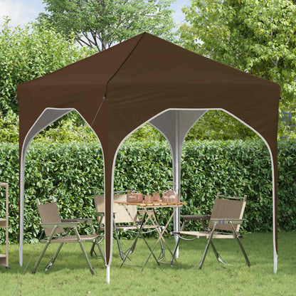 Tenda per feste a pop-up 194 x 194 x 245 cm Tortora
