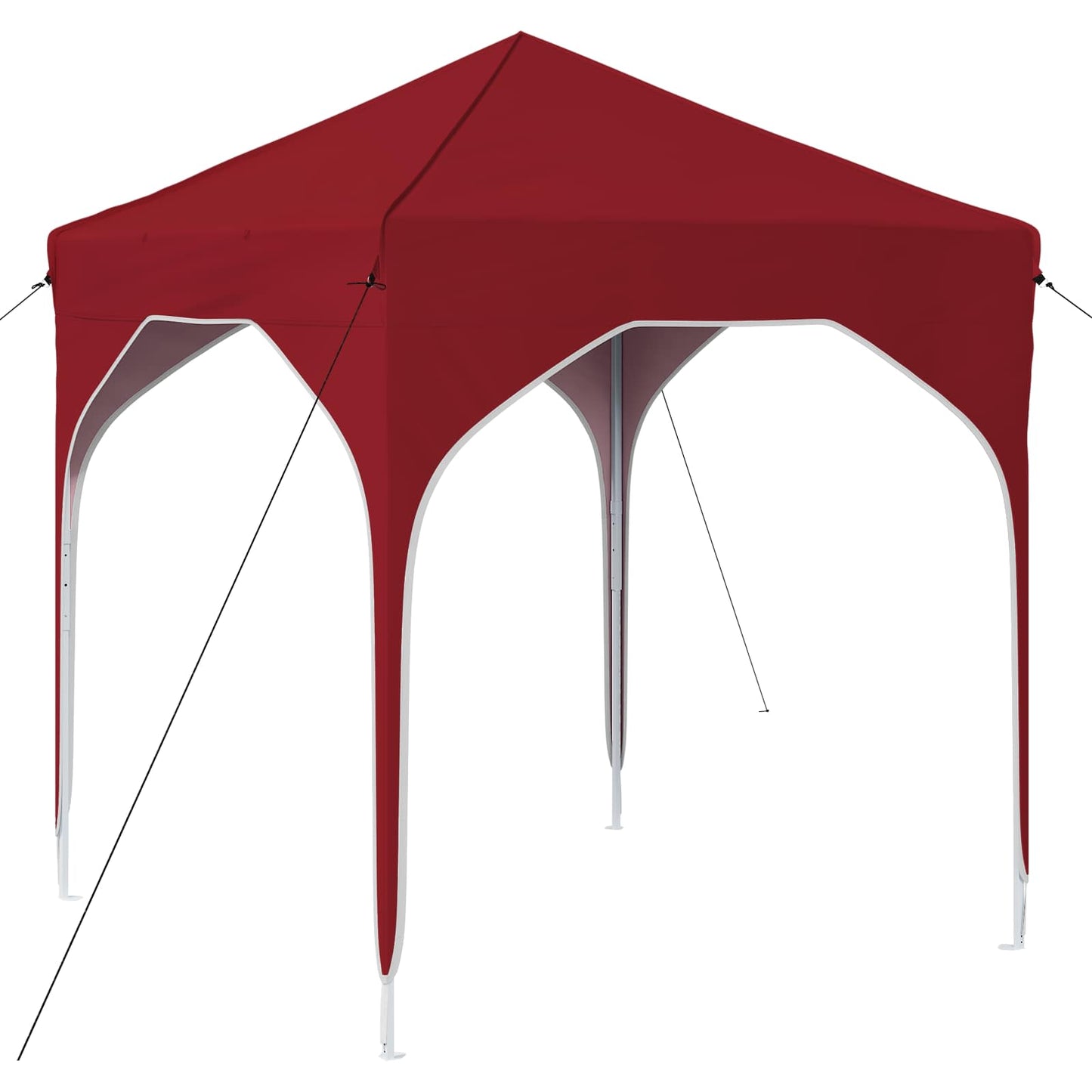 Tenda per feste a pop-up 194 x 194 x 245 cm Borgogna | homemem39