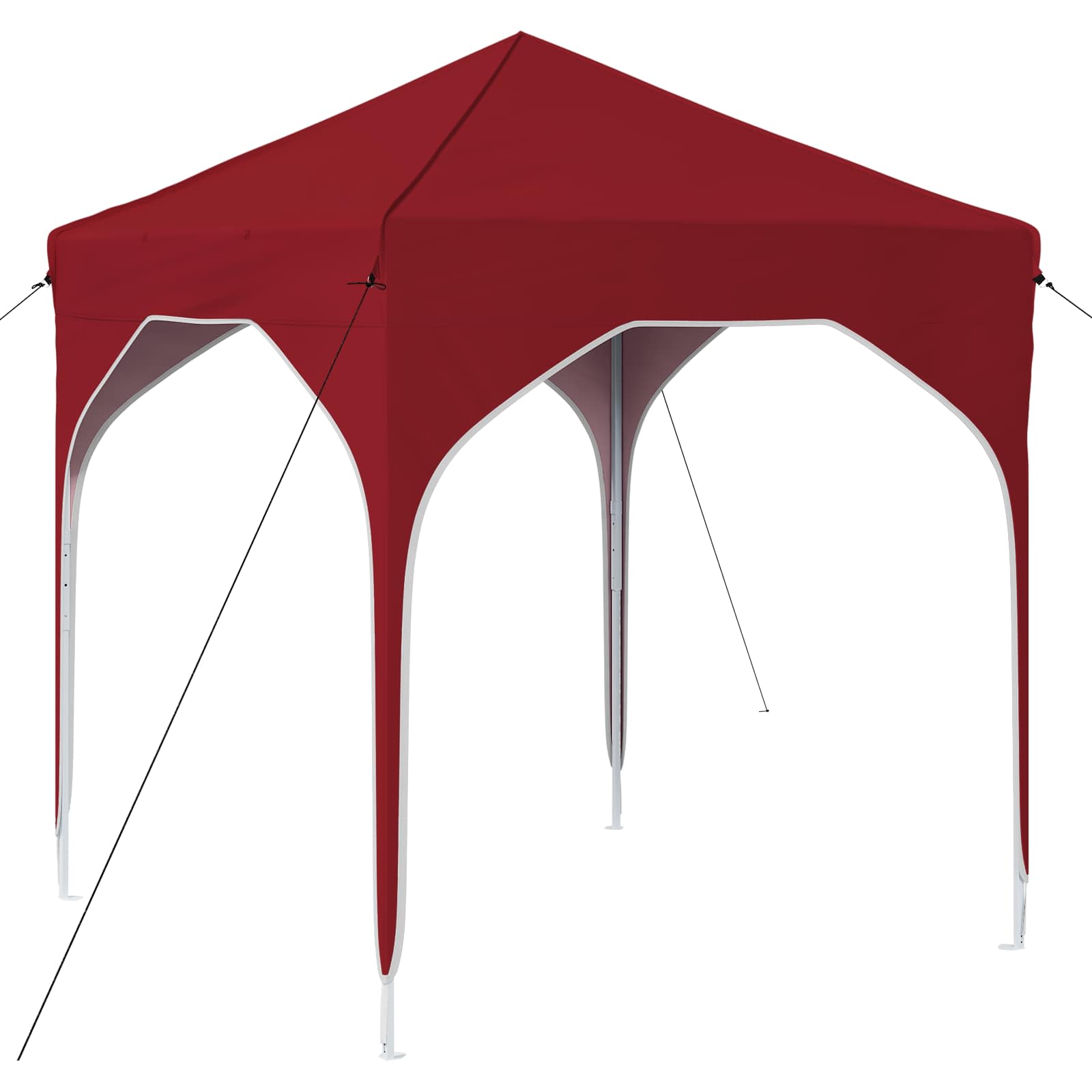 Tenda per feste a pop-up 194 x 194 x 245 cm Borgogna | homemem39