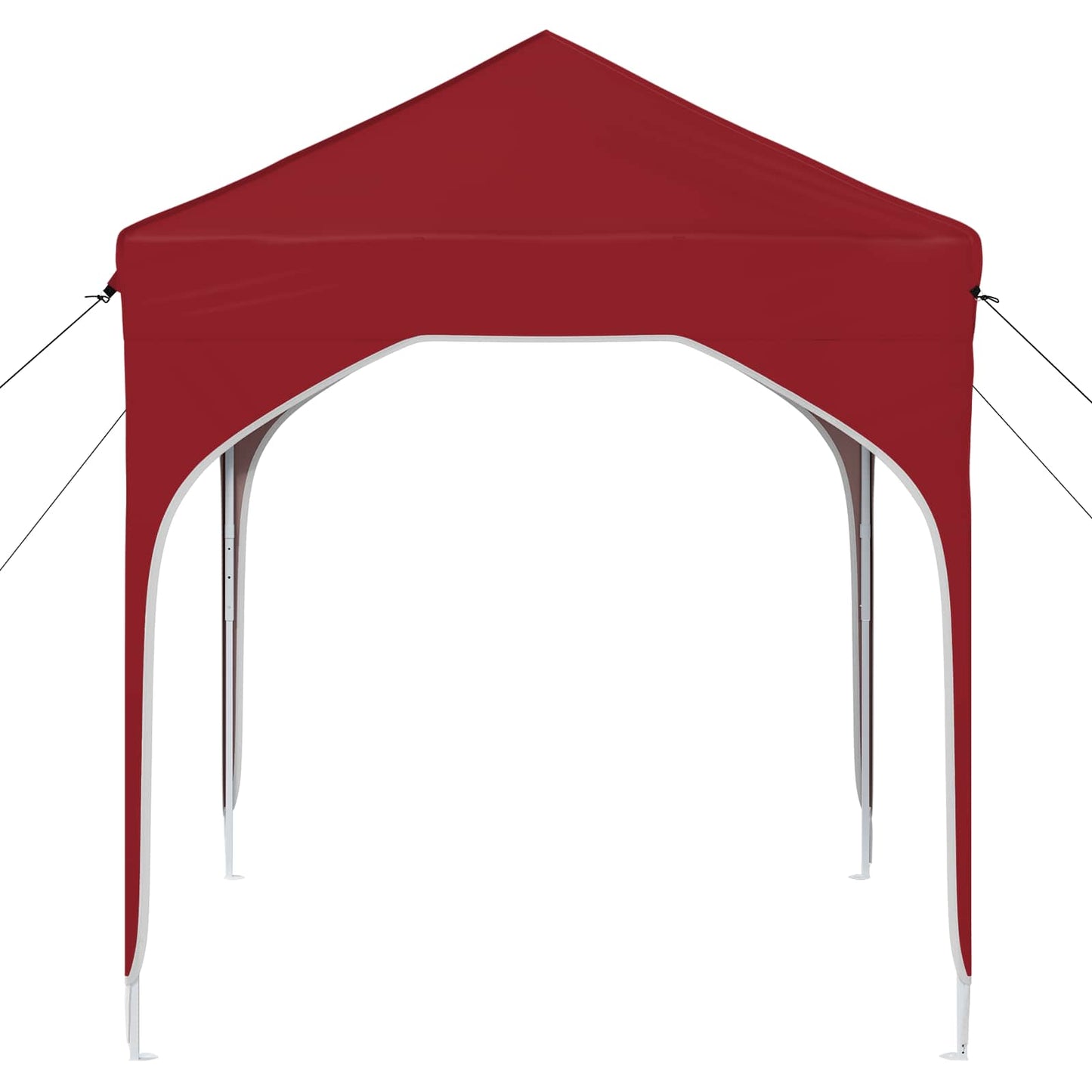 Tenda per feste a pop-up 194 x 194 x 245 cm Borgogna