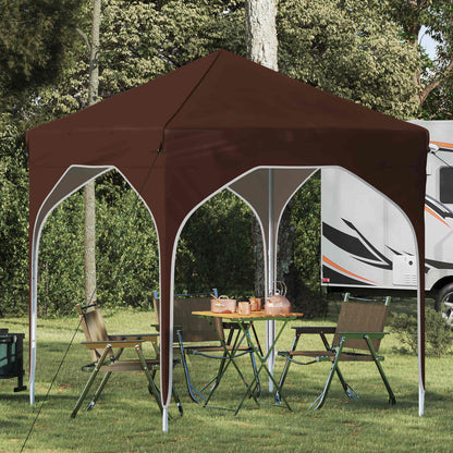 Tenda per feste a pop-up 194 x 194 x 245 cm Marrone | homemem39